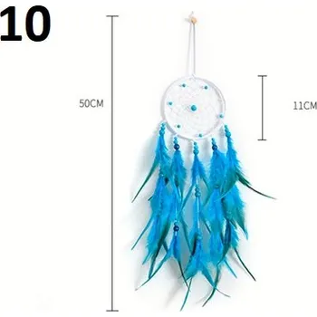 Samolepící dekorace Čína Lapač snů do dětského pokoje s peříčky - s osvětlením či bez (6 variant) Varianta: bez osvětlení, Barva: 10