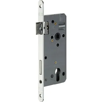 zadlabací zámek Zadlabací zámek GEGE 121 WZR, DM 50, ocel pozinkovaná, stříbřitá barva | Dveře a&nbsp;dveřní příslušenství Zámky Zadlabací zámky Na cylindrickou vložku, na klíč Zadlabací zámky na vložku rozteč 88