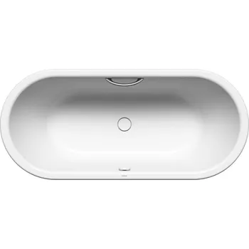 Vana Oválná vana Kaldewei Centro Duo Oval 180x80 cm smaltovaná ocel levá i pravá alpská bílá 282810113001