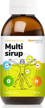 Přírodní produkt MycoMedica Multi Sirup 200 ml