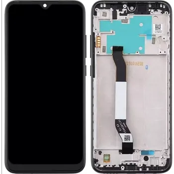 6,3" LCD displej + černá dotykové sklo Xiaomi Redmi Note 8 s rámečkem