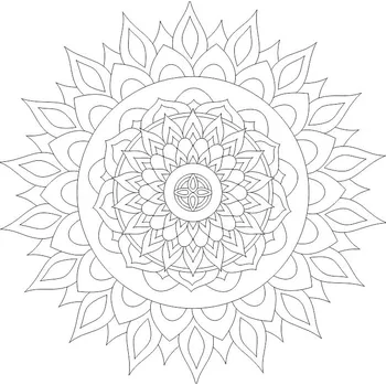 Radost v písku Šablona na pískování - hojnost (78) Varianta: 490 x 490 mm