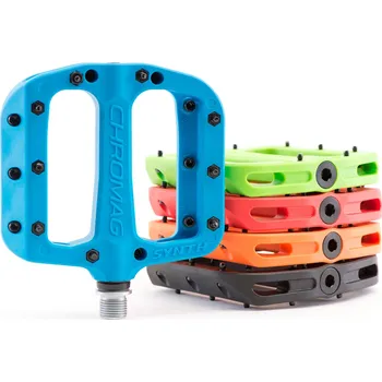 Pedál na kolo PEDÁLY Chromag Synth - různé barvy Barva: Modrá