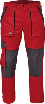 montérky ČERVA Max Neo kalhoty do pasu červené/černé