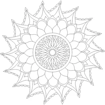 Radost v písku Šablona na pískování - Souznění (75) Varianta: 490 x 490 mm