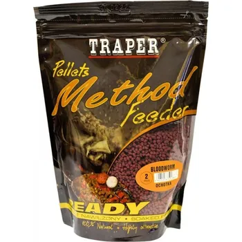 Vlhčené Pelety Traper Pellets Method Feeder Ready 2mm 500gr Patentka