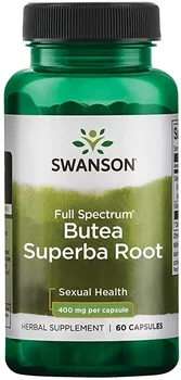 Přírodní produkt Swanson Butea Superba Root 400 mg 60 cps.