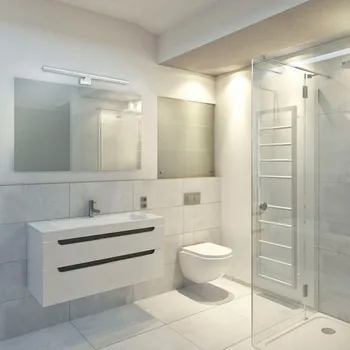 Milagro LED nástěnné svítidlo SHINE Milagro, 60cm, 13,5W, IP44 Barva: Bílá