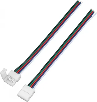 Příslušenství pro LED osvětlení T-LED 112124 RGBW přípojka click pro LED pásek s kabelem