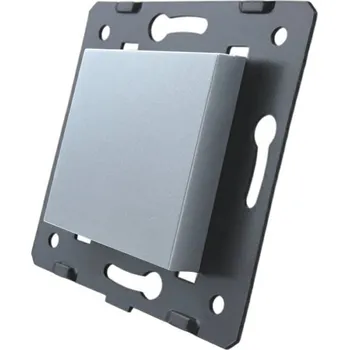 Elektrická zásuvka WELAIK modul záslepka A8BKS - šedá