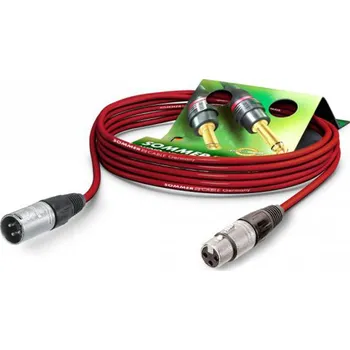 Příslušenství ke zvukové technice Sommer Cable CS01-1000-RT CLUB SERIES MKII - 10m červený