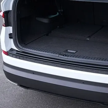 Lišta karosérie Milotec Plastový kryt prahu zadních dveří Škoda Kodiaq I (2016 - 2024) - černý -