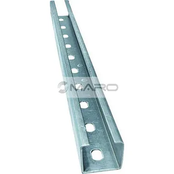 Instalatérský materiál Rabovský Nosník C 40 x 40 x 2 mm / 2000 mm, 22042000