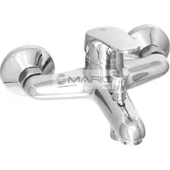 Vodovodní baterie Smart10 Zina Baterie vanová nástěnná rozteč 150 mm, bez příslušenství, chrom, ZN020/1.0