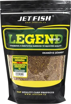 Návnadová surovina Jet Fish PVA Mix fermentovaná ančovička 1 kg