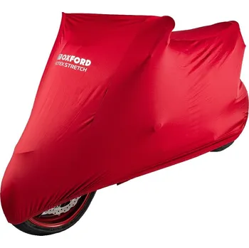 Plachta na motorové vozidlo Oxford Protex Stretch Indoor Premium Stretch-Fit Cover Red XL