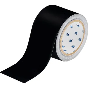 Lepicí páska Černá velmi odolná podlahová páska, 7,5 cm – VP 150