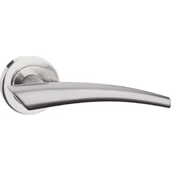 Dveřní kování Klika Idea - kartáčovaný nikl (komplet 2ks)