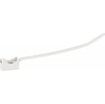 Páska vázací s úchytem 160x7.5mm 10ks šedá