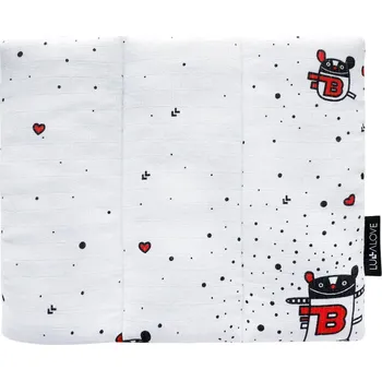 Polštář Lullalove Polštář z mušelínu pro miminka MRB