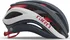 Cyklistická přilba GIRO Aether Spherical Mat Portaro Grey/White/Red M