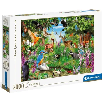 Puzzle Clementoni Fantastický les 2000 dílků