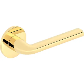 Dveřní kování Klika Bella R Slim - mosaz PVD (komplet 2ks)