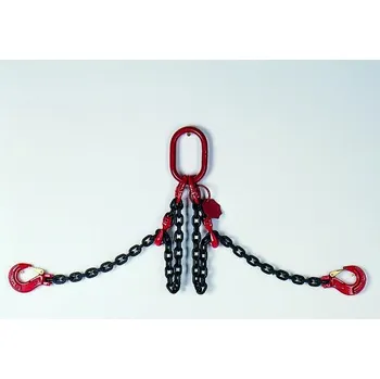 Upínací popruh zvedací řetěz dvoupramenný se zkracovači 11200kg AK2-16-8-LHG-2VHG, celková délka 2,5 m