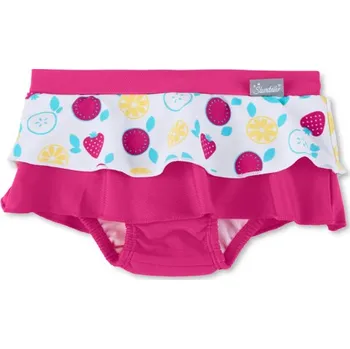 Dívčí plavky Dívčí plavky se sukýnkou růžové s ovocem Sterntaler Velikost: 62/68