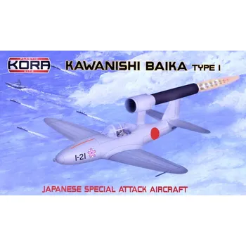 Plastikový model KORA Models 1/72 Kawanishi Baika Type I Japan.Special Aircraft