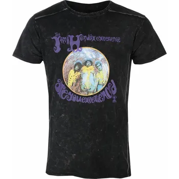 Pánské tričko Tričko metal pánské Jimi Hendrix - Experienced Snow Wash - ROCK OFF - JHXSWASH01MB - XXL