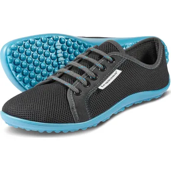 Pánské tenisky leguano aktiv antracitové, modrá podrážka Velikost: 46 - délka stélky 29,4 cm