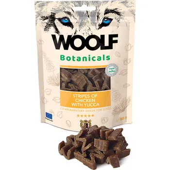 Pamlsek pro psa Woolf Botanicals Kuře s yuccou 80g