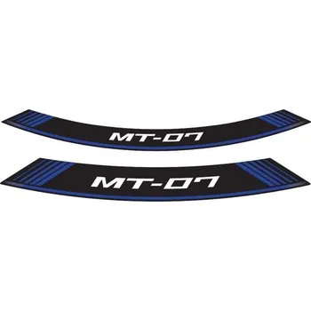 Polep vozidla Linka na ráfek PUIG MT-07 9136A modrá linky na ráfek - sada 8ks