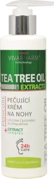 Kosmetika na nohy Vivaco Tea Tree Oil pečující krém na nohy