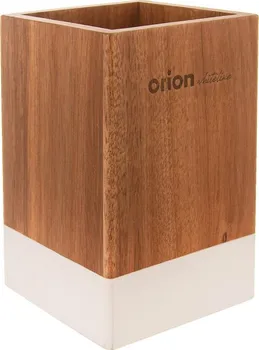 Blok na nože Orion Whiteline stojan na nože 10 x 10 x 15 cm akácie