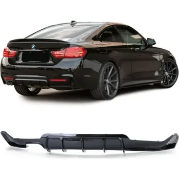 Nárazník PROTEC Difuzor zadního nárazníku BMW F32 F33 F36 2012-2017 PERFORMANCE černý lesk
