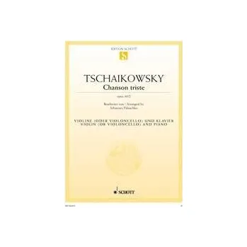 Chanson Triste Op.40 No.2 - noty pro housle (violoncello a klavr) 1240014