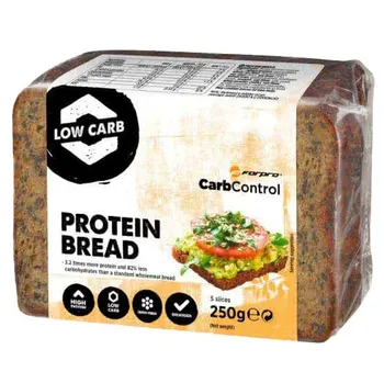 Trvanlivě pečivo ForPro Proteinový plátkový chléb s mrkví 250 g