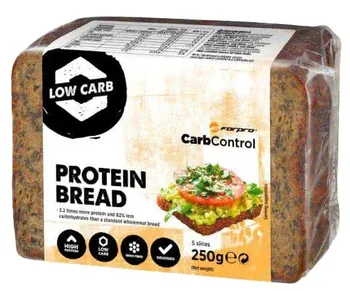 Trvanlivě pečivo ForPro Proteinový plátkový chléb s mrkví 250 g