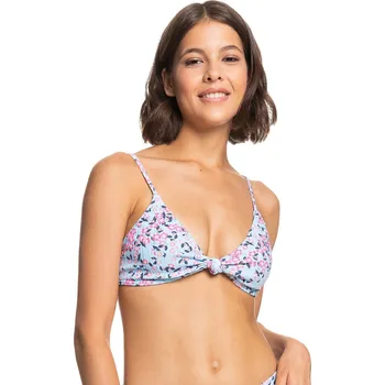 Dámské plavky plavky Roxy Love The Surf Knot - BZQ7/Cool Blue S Very Blossom XS