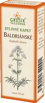 Přírodní produkt Valdemar Grešík Baldriánské kapky 50 ml
