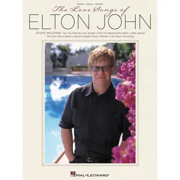 The Love Songs of Elton John - noty pro zpv, klavr s akordy pro kytaru 990559