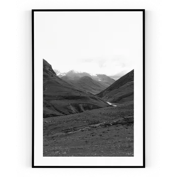 Plakát Plakát / Obraz Mountain A4 - 21 x 29,7 cm Pololesklý saténový papír