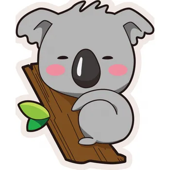 Dětsný nábytek Samolepka Koala Výška 35 cm