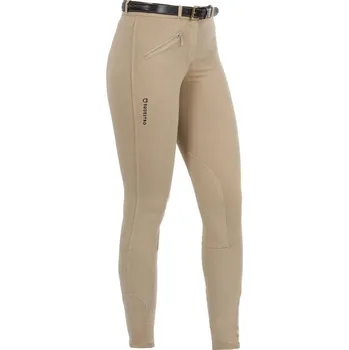 Jezdecké kalhoty EQUESTRO Rajtky Selene Equestro, s kolenními záplatami, dámské, beige 40
