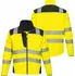 pracovní bunda Portwest HiVis Softshell PW3 žlutá/černá 6XL