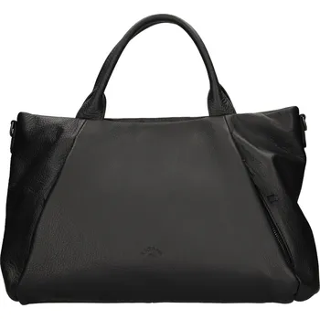 Elegantní dámská kožená kabelka Katana Stella - černá