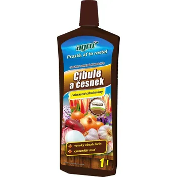 Hnojivo Agro Organo-minerální hnojivo pro cibuli a česnek 1 l