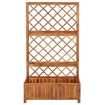 vidaXL Vyvýšený záhon s treláží 316542…